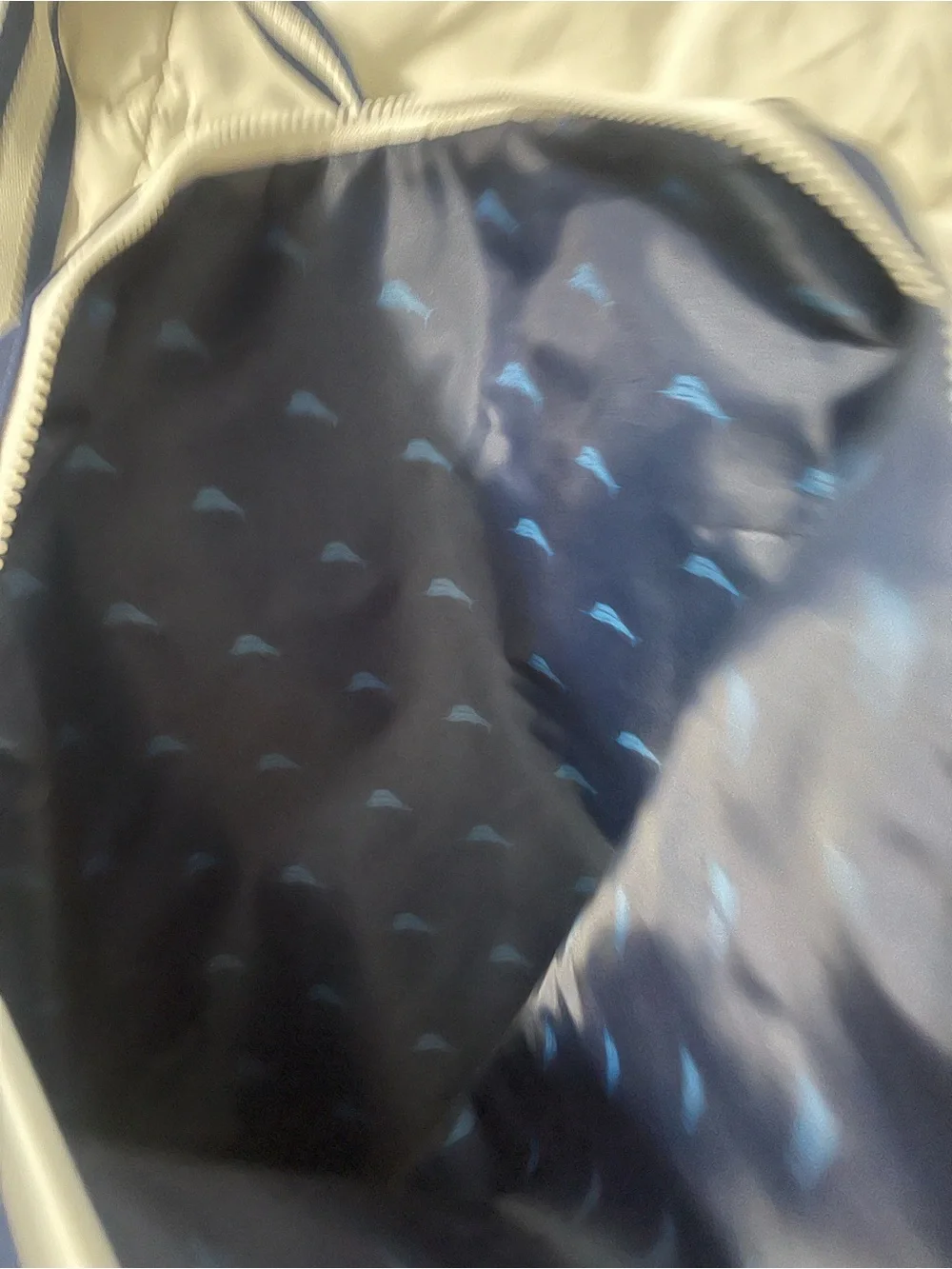 Tommy Bahama Navy Blue Duffel Weekender Bag NWT Beach Pool Cruise Gym Coastal